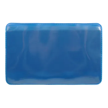Obal na knihu djois magnetická kapsa na logistický štítek, 100 × 60 mm, PVC, modrá, 50 ks