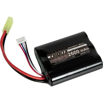 Baterie pro airsoftovou zbraň Li-Pol akumulátor Redox 11,1V 2600mAh - block