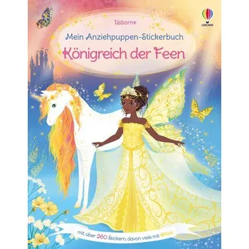 První čtění Mein Anziehpuppen-Stickerbuch: Königreich der Feen