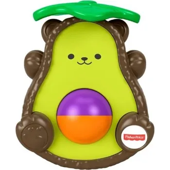 Hračka pro nejmenší Chrastítko Fisher-Price Jídlo-Zvířátka Medvídek Avokádo