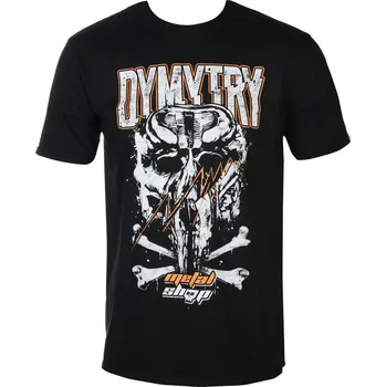 Pánské tričko METALSHOP tričko pánské METALSHOP x DYMYTRY černé M