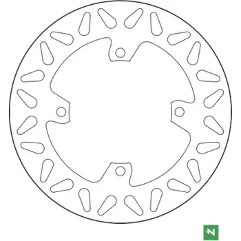 Brzdový kotouč brzdový kotouč, NEWFREN M503-330