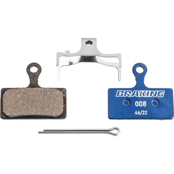 Brzdová destička brzdové destičky pro systémy SHIMANO, BRAKING (směs Race World Cup) 2 ks v balení C009-0048