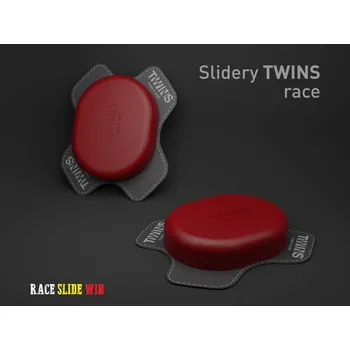 Motocyklový chránič Sada sliderů TWINS Race Champ červené