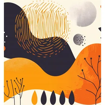 Plakát Plakát Podzimní Motivace bez rámu 40 x 50 cm