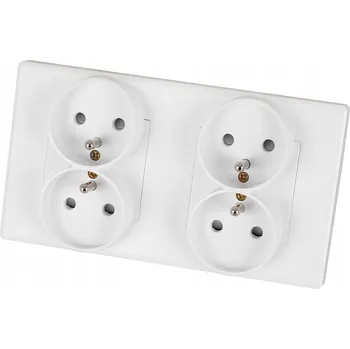 Elektrická zásuvka Elektrická Zásuvka zásuvka MIUUN bílá