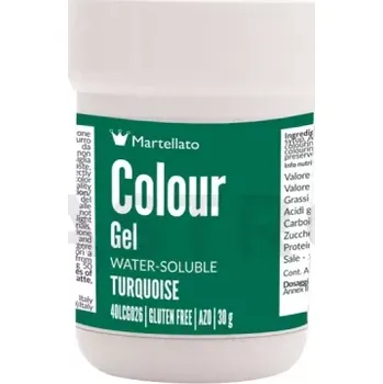 Výroba svíčky Gelová barva 30 g - tyrkysová | MARTELLATO, Colour gel