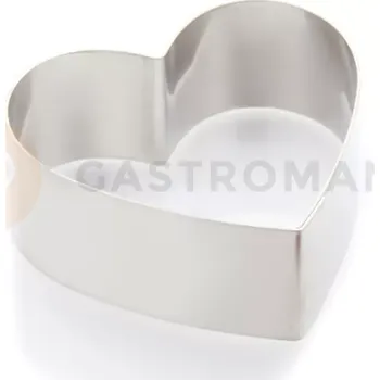 Kuchyňská sůl Vykrajovátko ve tvaru srdce - výška: 40 mm, 1020 ml | MARTELLATO, Heart