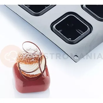 Kuchyňská sůl Silikonová forma pro monoporce, 6 otvorů 64x64x34 mm - 30SIL501 | MARTELLATO, Box