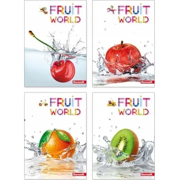 Sešit DAN-MARK SEŠIT A5/96 LINKOVANÝ FRUIT WORLD