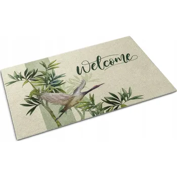 Rohožka Dekorativní venkovní rohožka, protiskluzová, Japonský styl 90x60 cm