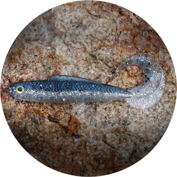 Umělá nástraha RedBass Gumová Nástraha Twister Kixter Super Natur - XX 155 mm