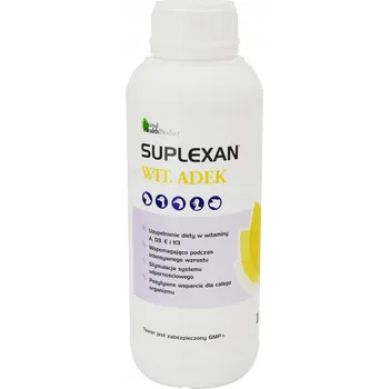 SUPLEXAN ADEK vitamíny pro růst KUŘAT Drůbeže Selat - imunita - 1L