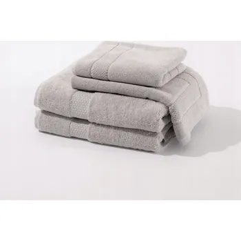 Ručník Gruby Ręcznik Kąpielowy 70x140cm MrTowel Tlustý Froté Ručník 70x140 cm MrTowel 600 g/m2 Hotel Spa Masáž - Stříbrný