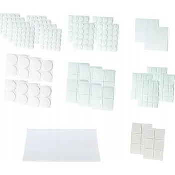 Podložka pod nábytek Filcové podložky, plst pod nábytek, sada 423 ks