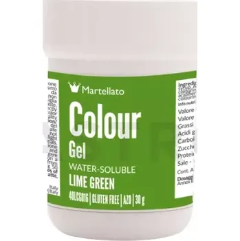 Výroba svíčky Gelová barva 30 g - limetkově zelená | MARTELLATO, Colour gel