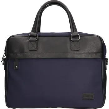 Pánská aktovka Pánská pracovní taška na notebook Fagola Dios - černo-modrá