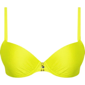 Dámské plavky Plavková podprsenka vyztužená ANTIGEL (EBB4307-25), Barva světle zelená, Velikost 70D