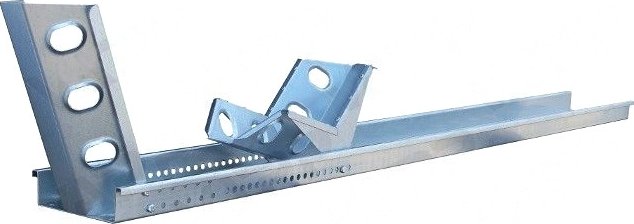 VAPP Držák motocyklu s automatickým zajištěním 2060/190mm pozink
