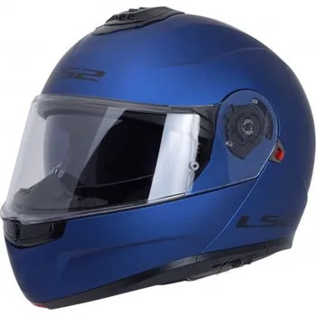 Helma na motorku Výklopná přilba LS2 FF908 STROBE II Matt Navy Blue Velikosti: XS