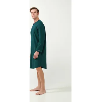 Pánská noční košile Pánská noční košile dlouhý rukáv Vamp 21604 Velikost: XXL