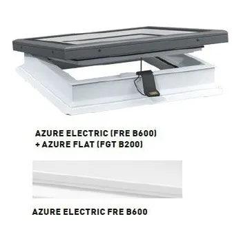 Okno DAKEA AZURE ELECTRIC - OTVÍRAVÉ - Plastové střešní okno FRE B600 - 1010 - rozměr 100*100cm