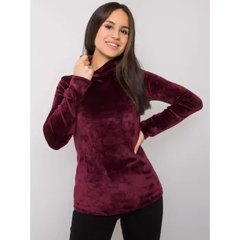 Dámská košile Blouse-LK-BZ-508410.07P-burgundy LAKERTA tmavě červená 3208258