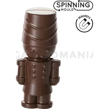 Čokoládová tyčinka Magnetická forma na čokoládu 3D ve tvaru louskáčka, Sir Toy | MARTELLATO, Sir Toy