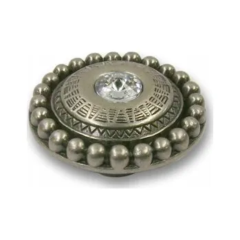 Nábytková úchytka SIRO 2015-54ZN28JE4, vzhled cínu, efekt šperku