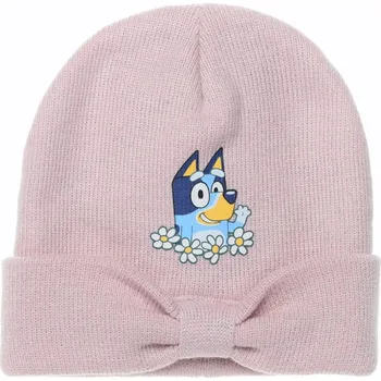 Čepice Světle růžová dívčí čepice Bluey Velikost: 54