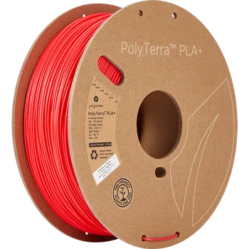 Filament Polymaker PolyTerra PLA + Red 1 kg
