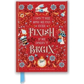 Cizojazyčná kniha Jenny Zemanek: Alice's Adventures in Wonderland (Foiled Journal)