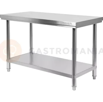 Počítačový stůl Centrální skládací stůl s policí 1400x700x850 mm | YATO, YG-09012