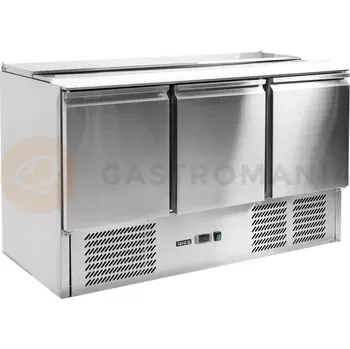 Třídveřový chladící stůl s víkem | YATO, YG-05290