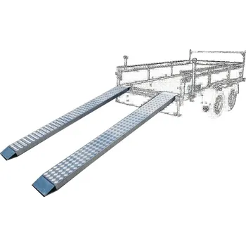 Přívěs k motorovému vozidlu Nájezd 2324x300x53 mm (1500 kg/pár)