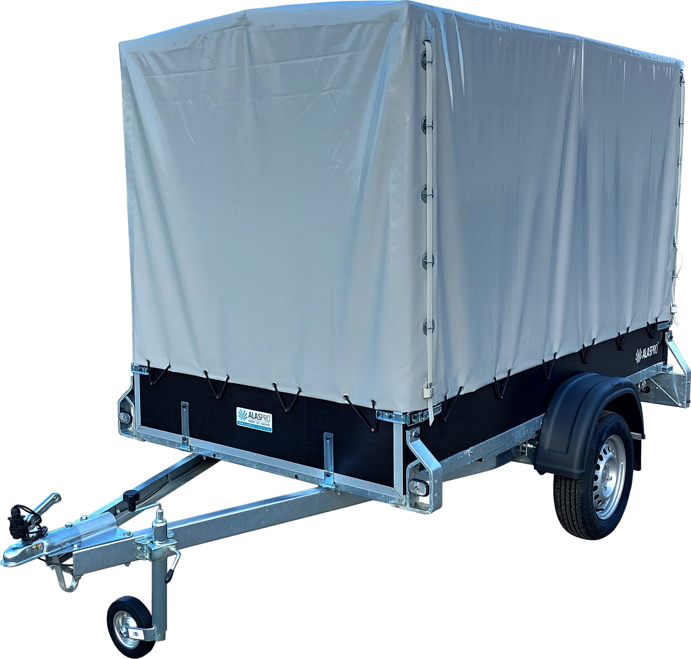 Nebrzděný přívěs s plachtou AVZ 26 750kg 2500x1300mm