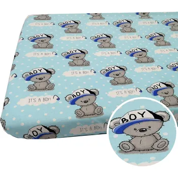 Prostěradlo LiLo PROSTĚRADLO na gumičce do POSTÝLKY 60/120 gumičkou BAVLNA 100%