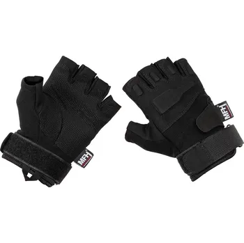 Rukavice MFH Rukavice bezprsté taktické Protect Black MFH® Professional Velikost: M