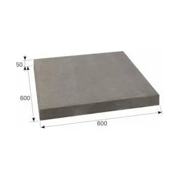 Dlažba BEST TERASOVÁ RIGOLO tryskaná bílá 60/60cm velkoplošná dlažba reliéfní tl. 50mm