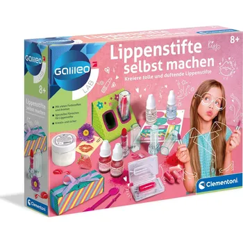 kreativní sada Clementoni Galileo Lab - Vytvoř si vlastní rtěnky