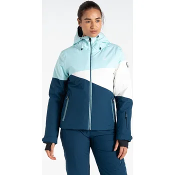 Dámská zimní lyžařská bunda Dare2b ICE III modrá/bílá 42