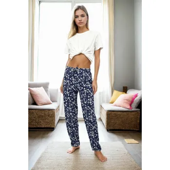 80156 Dewberry Women Pyjama Bottom-NAVY dewberry Other 3236020