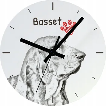 Hodiny Nástěnné hodiny Art-Dog bílé 20 cm