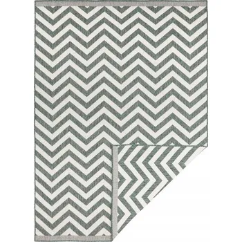 Koberec Koberec na terasu krémový zelený Palma 160x230 cm