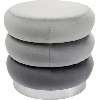 Stolička KARE Design Šedá stolička Sandwich
