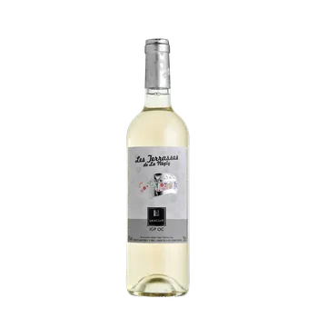 Víno Les Terrasses de La Négly Blanc 2022, IGP Pays D'OC, bílé, suché, 0,75l