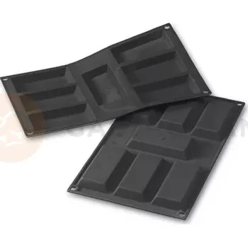 Kuchyňská sůl Silikonová forma pro monoporce, 7 otvorů 95x45x12 mm - 30SF054 | MARTELLATO, Financier