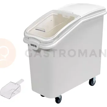 Nádoba na led Kontejner na sypké produkty na kolečkách, polypropylen/polykarbonát 81 l | YATO, YG-09109
