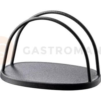 Ocelový držák na ubrousky, drátěný, černý | STALGAST, 364112