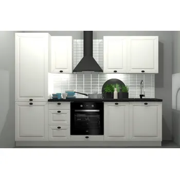 Kuchyňská linka Black red white Older kuchyňská sestava 265